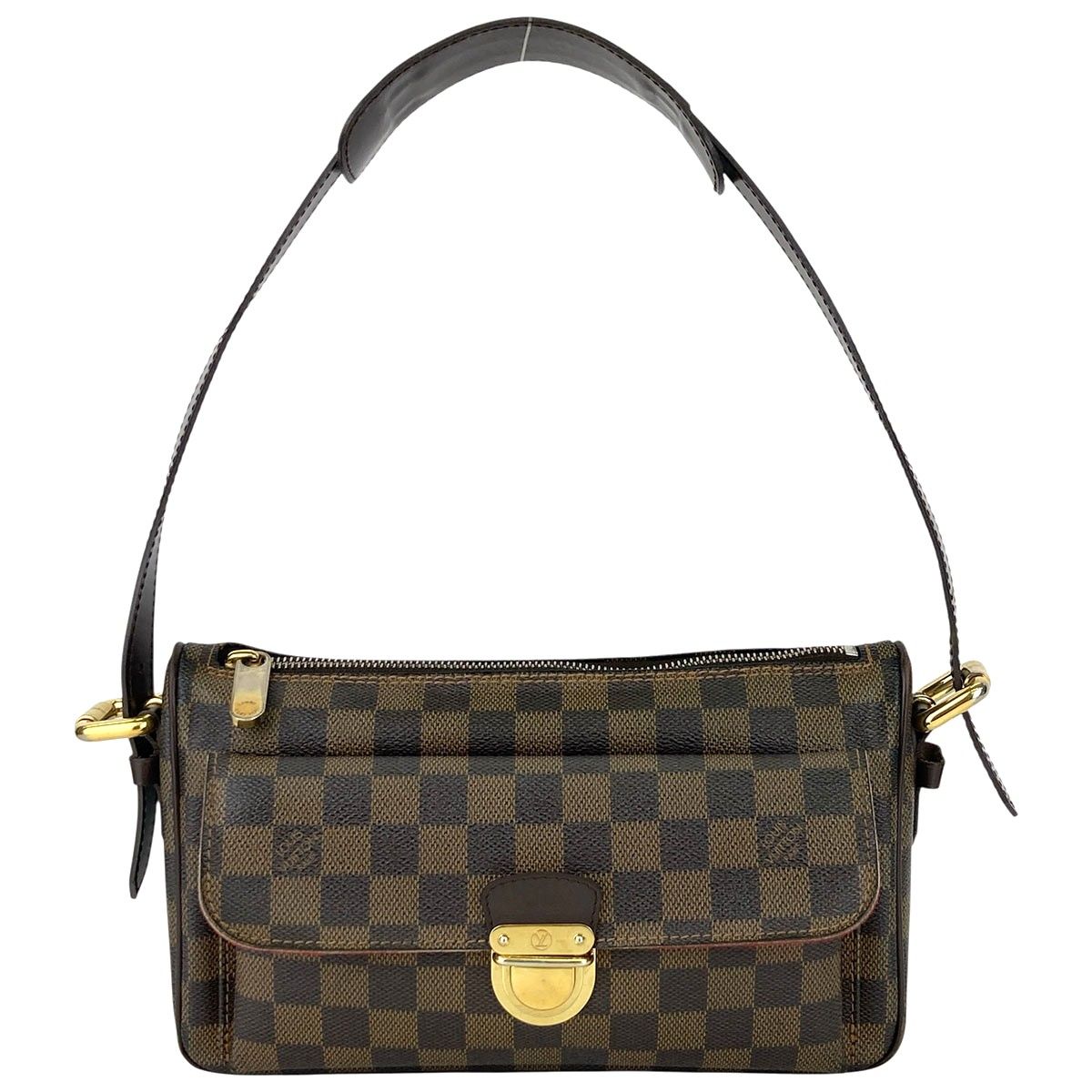LOUIS VUITTON ルイ・ヴィトン ラヴェッロGM 肩掛け ワンショルダー ショルダーバッグ N60006 レディース ダミエキャンバス ブラウン 中古