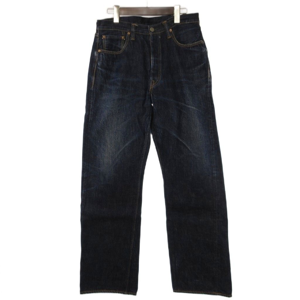 フルカウント FULLCOUNT 0105W Wide Denim 13.7oz ワイドデニム パンツ 30 インディゴ