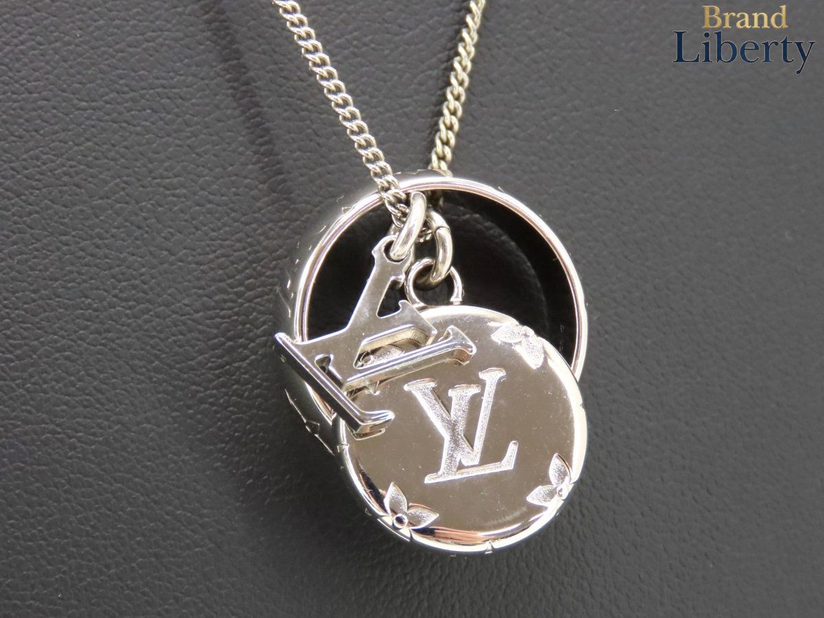 ほぼ新品】ルイヴィトン LOUIS VUITTON リングネックレス モノグラム