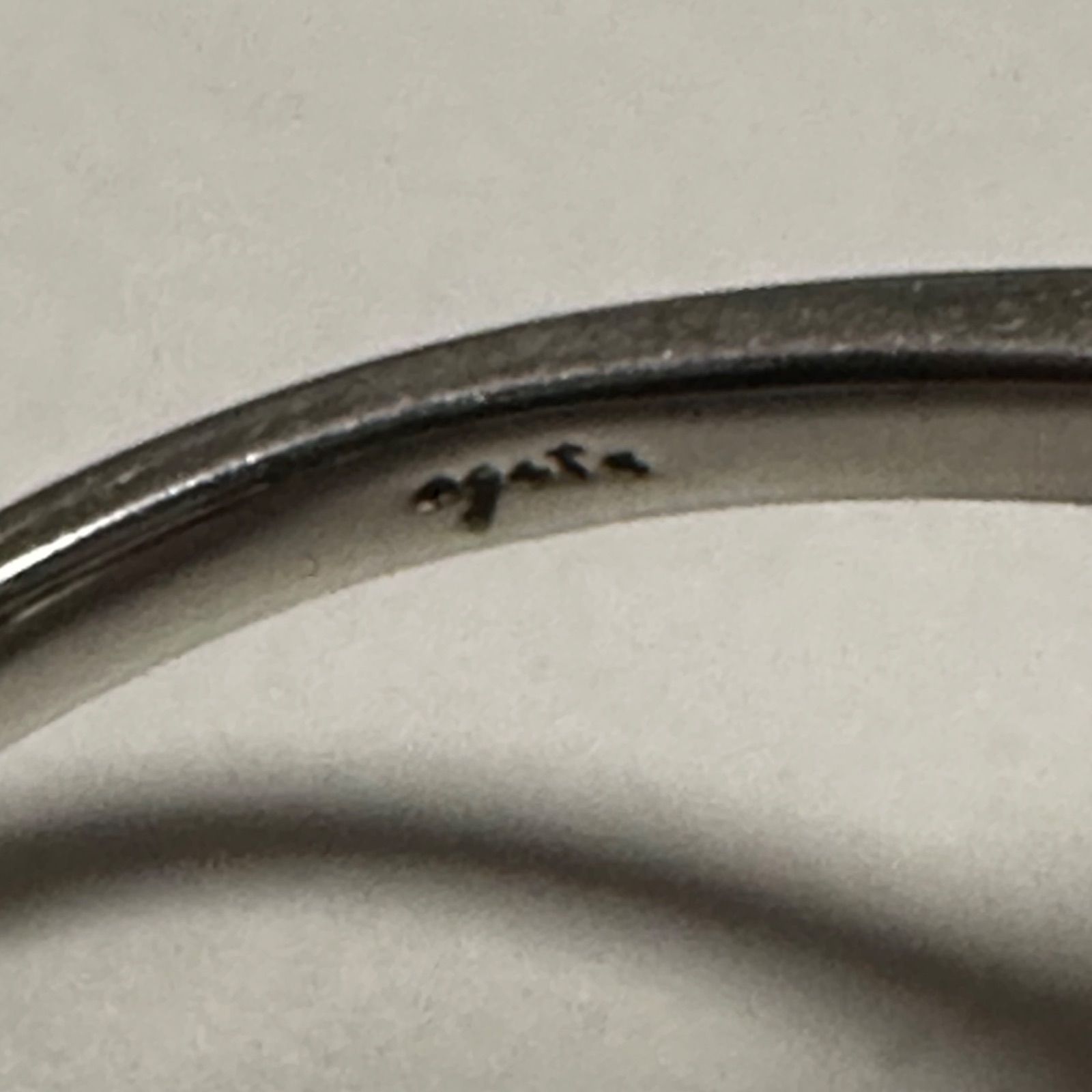 美品　アガット　agete　指輪　リング　SV　K10　サファイア　ラブラドライト　12号　ブルー　ネイビー　シルバー　ゴ－ルド