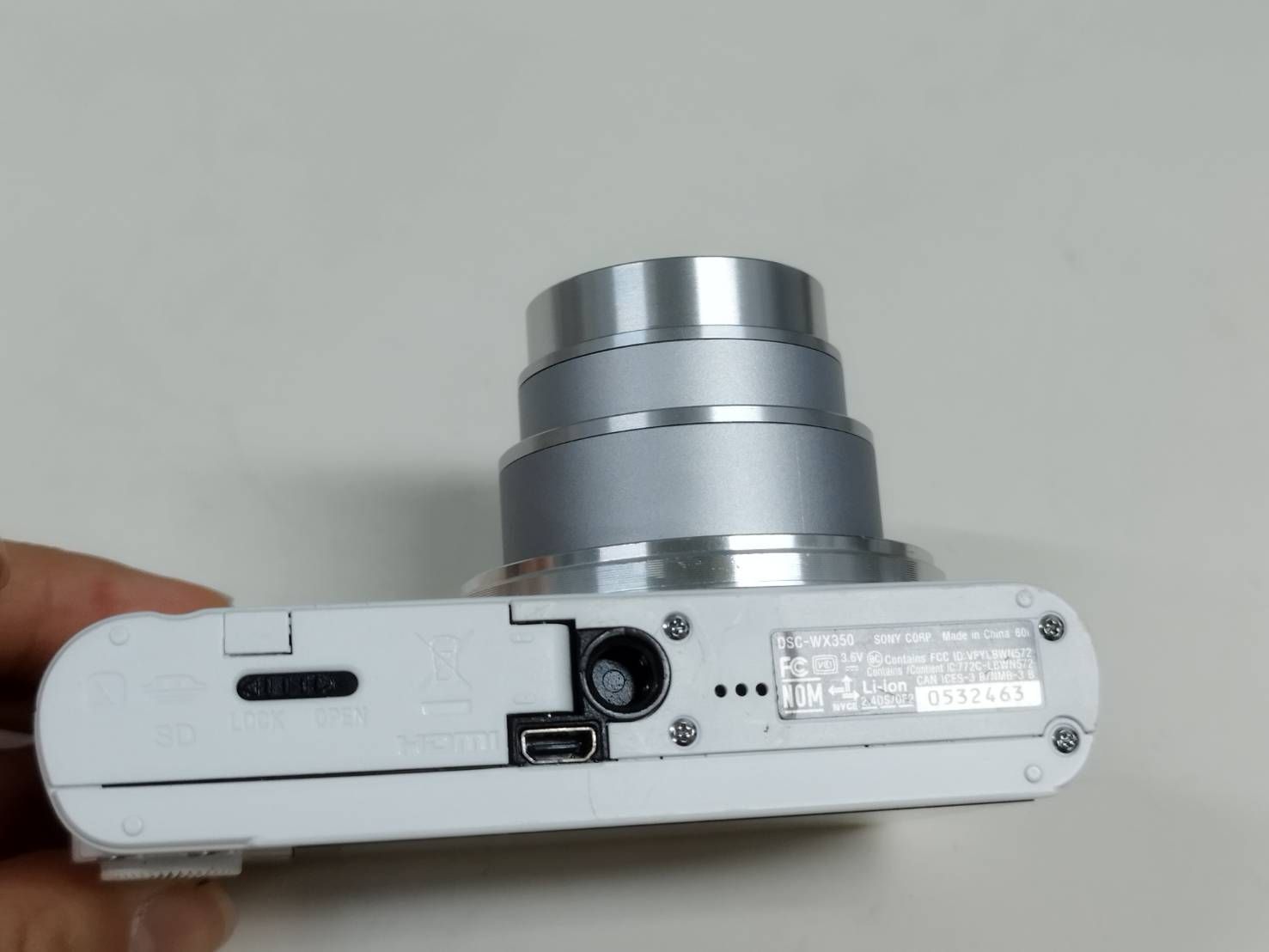 SONY DSC-WX350 デジタルスチルカメラ/ホワイト - メルカリ