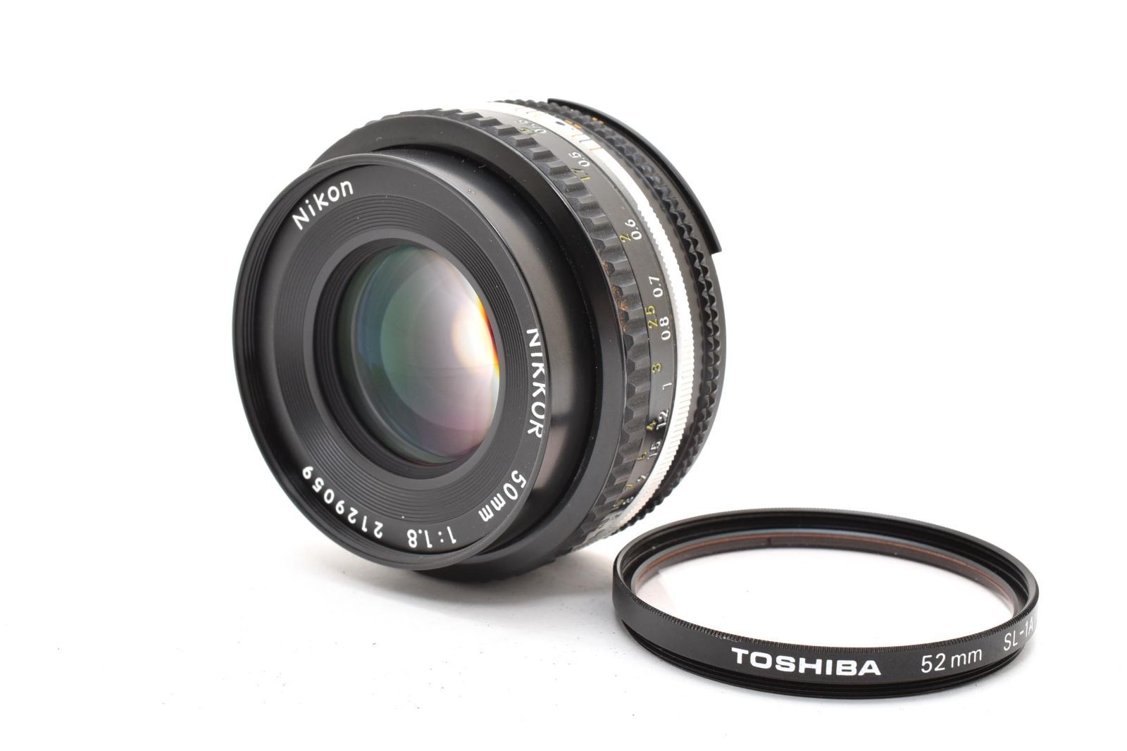 【美品】Nikon Nikkor 50mm F/1.8 Ais Lens