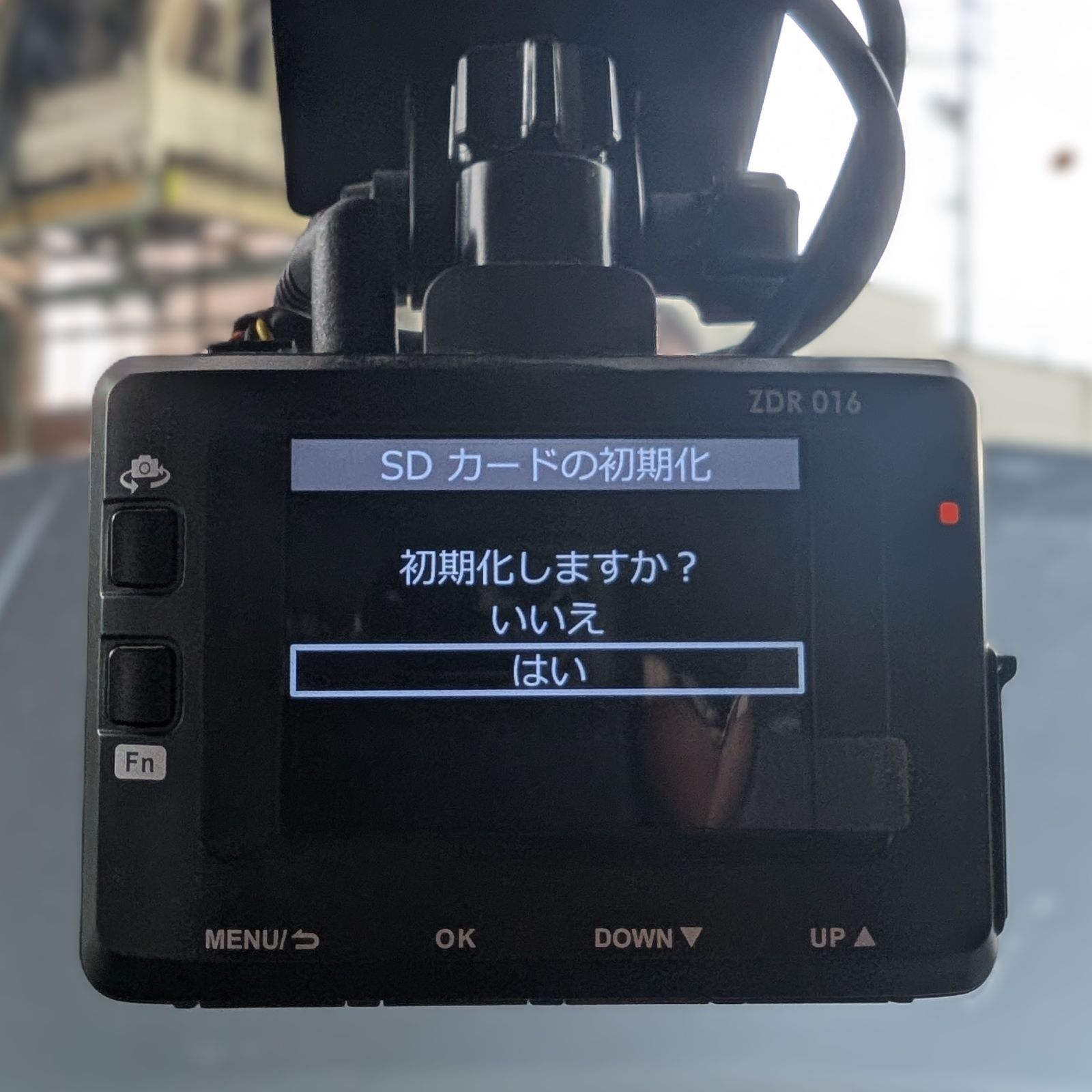 動作確認済 COMTEC コムテック ZDR 016 前後2カメラ ドライブ 