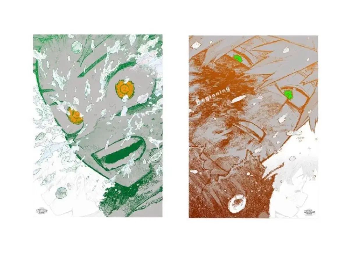 現物)僕のヒーローアカデミア ヒロアカ 原画展 ポスター