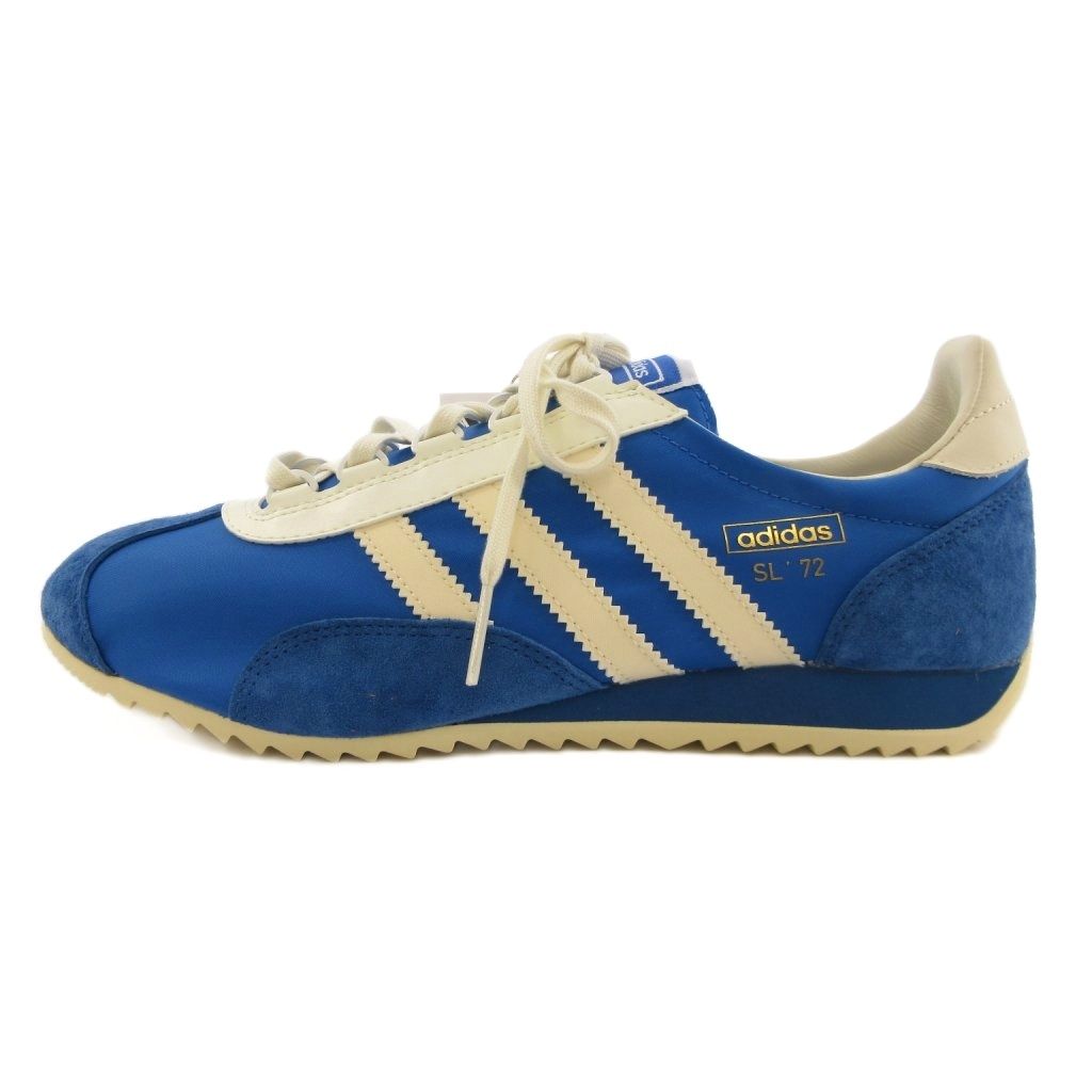 アディダスオリジナルス adidas originals タグ付き JR5701 SL 72 PT ナイロン スエード スニーカー Bright Royal 28