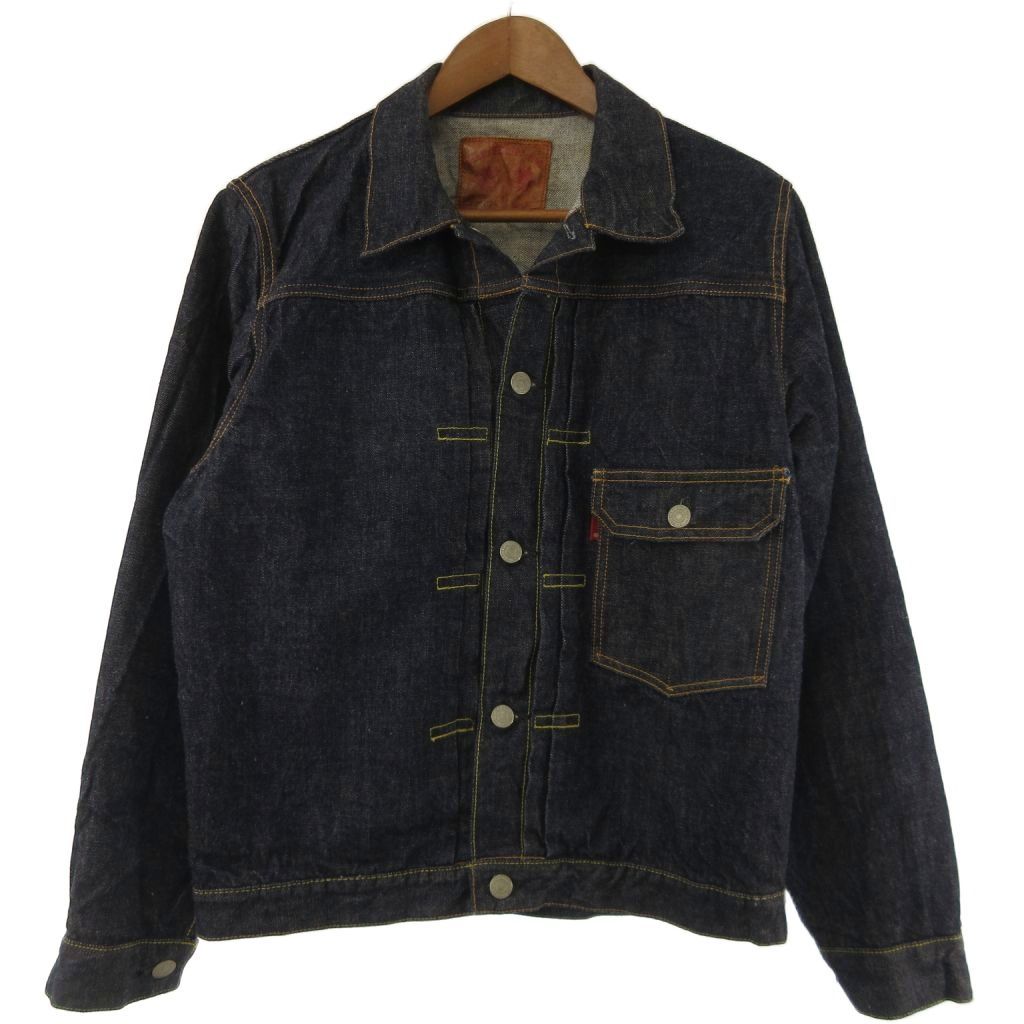 フルカウント FULLCOUNT 2107W Type1 Denim Jacket 13.7oz デニムジャケット Gジャン 38 インディゴ