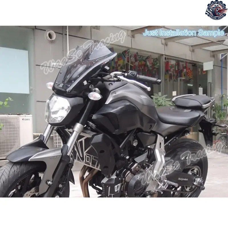 フロントウインドスクリーン、ウインドシールド、ウインドディフレクター、シールド、スクリーン、バイザー、ガラス ヤマハ MT07 FZ-07 FZ0