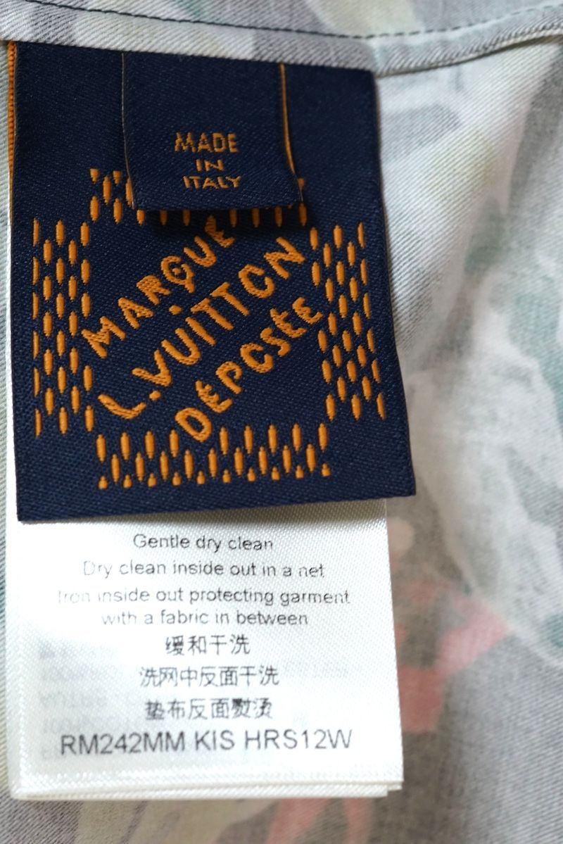 24AW LOUIS VUITTON ルイヴィトン プリントショートスリーブコットン