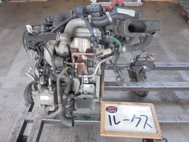 5FX3505 CH2 日産 ルークス ML21S 2型 ハイウェイスター エンジン本体　エンジンコンピューター付　K6A-A393184 走行距離138852㎞