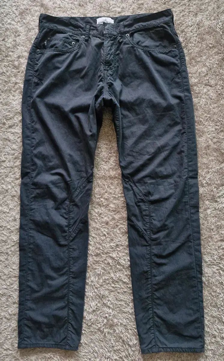 STONE ISLAND ストーンアイランド ブラック ズボン 32