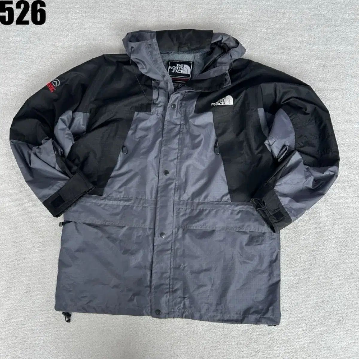 THE NORTH FACE サミット ブラック/グレー ウィンドブレーカー ジャケット XL