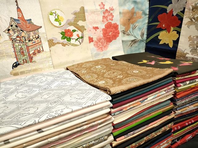 平和屋本店■名古屋帯 まとめて100点 有栖川文様 蝶 風景 更紗 花柄 手描き 金銀糸 など 着用可能多数 未使用品あり 全て正絹 se4155