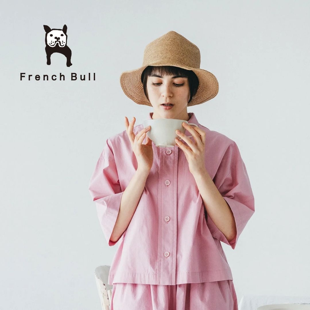 フレンチブル French Bull 帽子 ハット フレヤハット ブレードハット 麦わら帽子 サマーハット レディース 春 夏 フリーサイズ ナチュラル ブランド 日本製 国産 おしゃれ かわいい 36-25104 Fr117