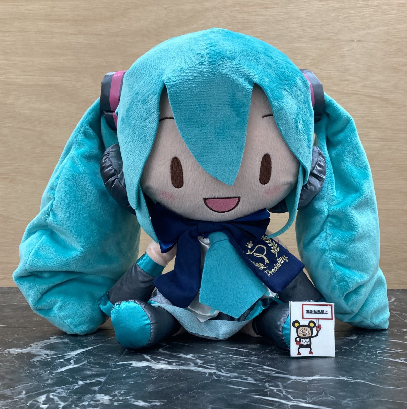 32. ふわぷち Preciality L 初音ミク ぬいぐるみ - メルカリ