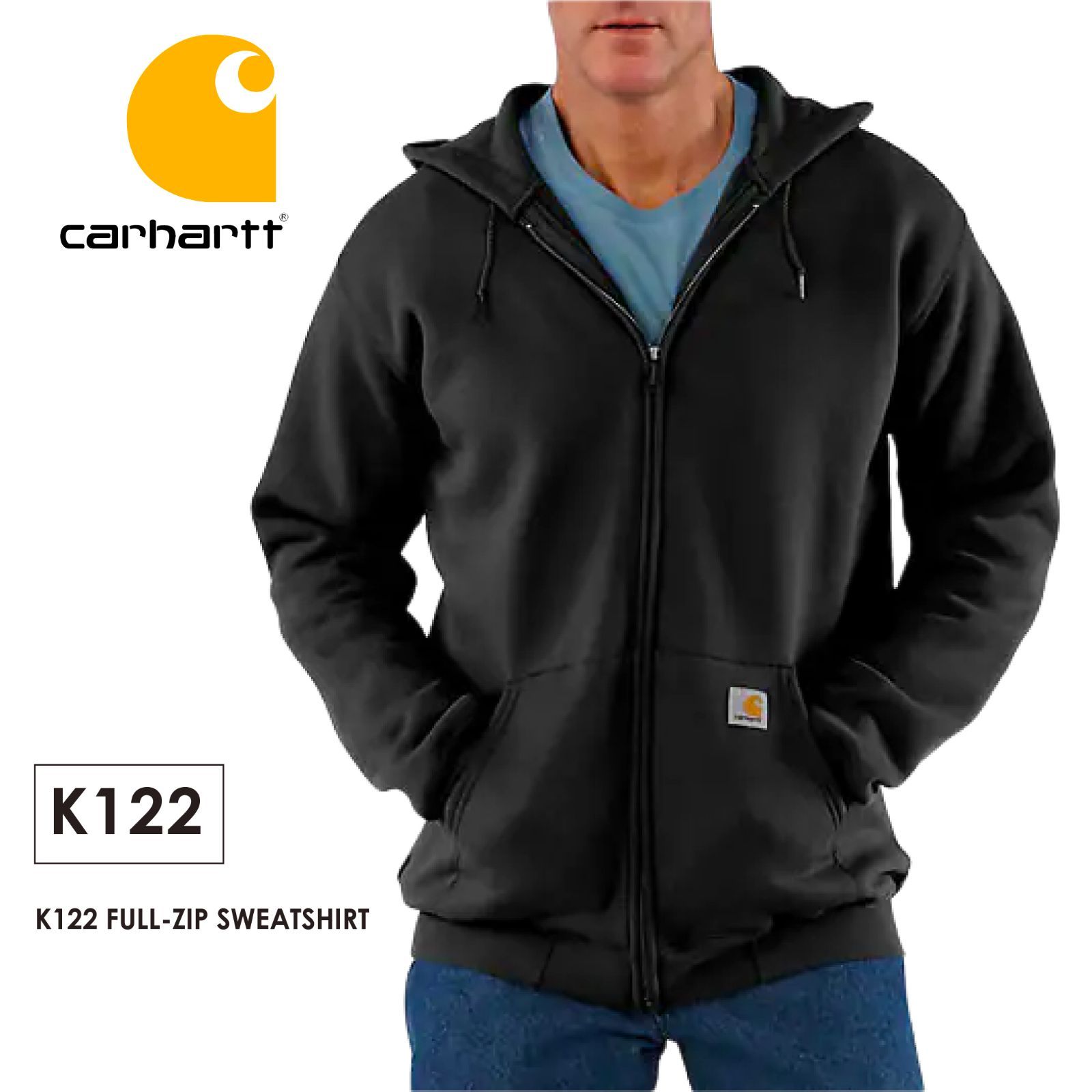 ☆新品未使用☆【Carhartt】K122 Loose Fit Midweight Full-Zip 