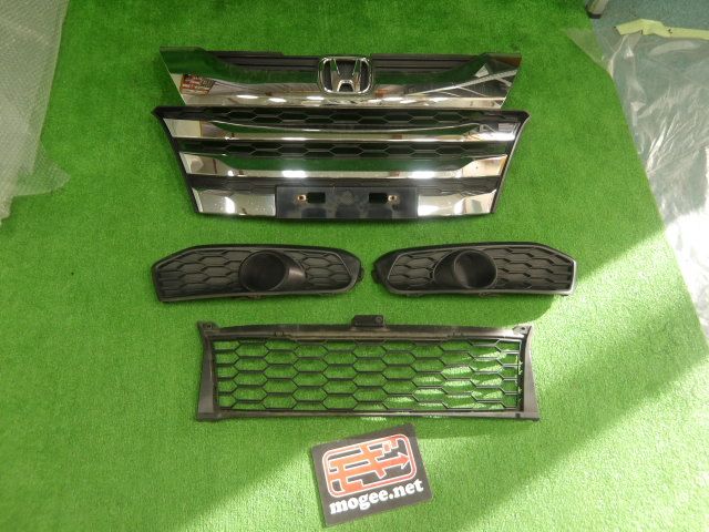 1FX9050 KIE6 ホンダ オデッセイ RC1 前期 G エアロパッケージ フロントグリル上下セット　フォグランプカバー付