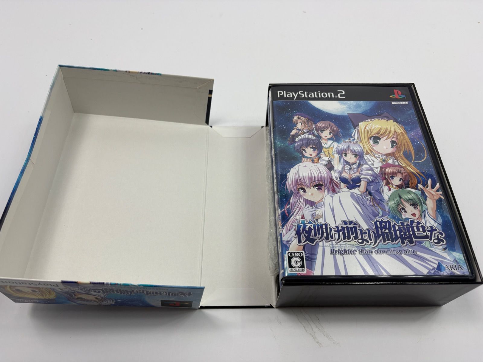PS2 夜明け前より瑠璃色な 初回限定版 特典CD カレンダー付き ARIA I-44 PS2 夜明け前より瑠璃色な 初回限定版 特典CD カレンダー付き ARIA I-44