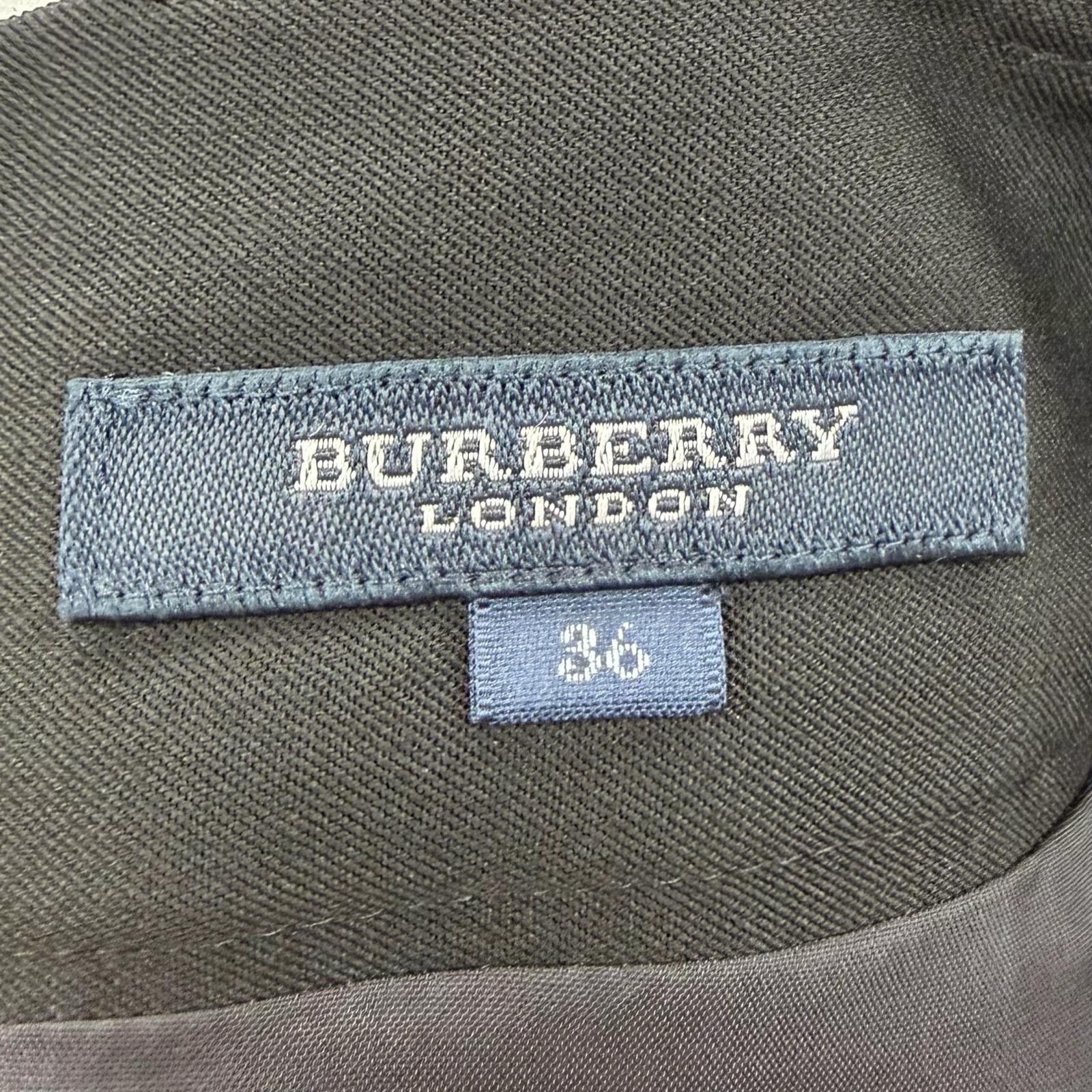 極美品☆BURBERRY LONDON バーバリーロンドン ウール100％（イタリア製