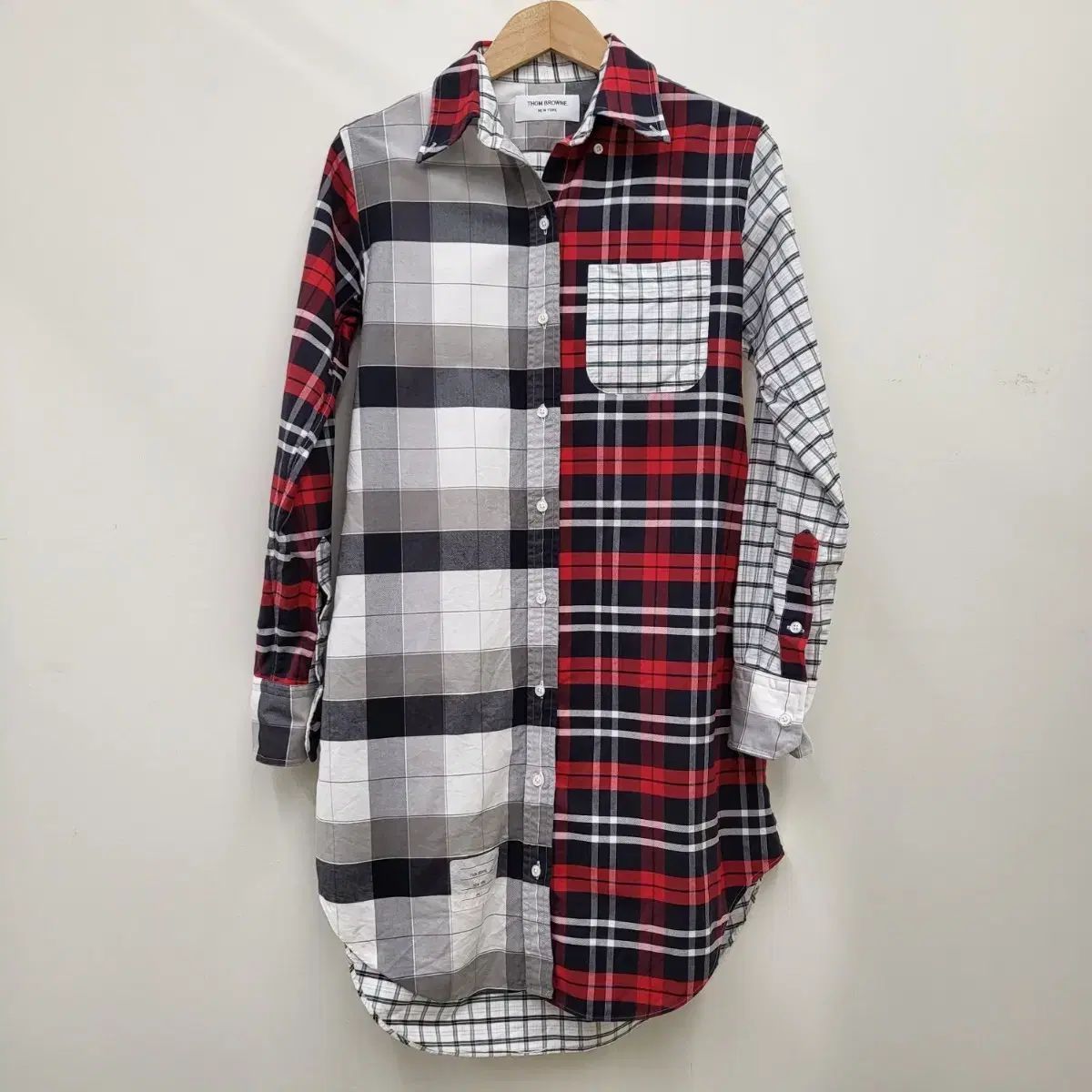 トム・ブラウン CHECK シャツ