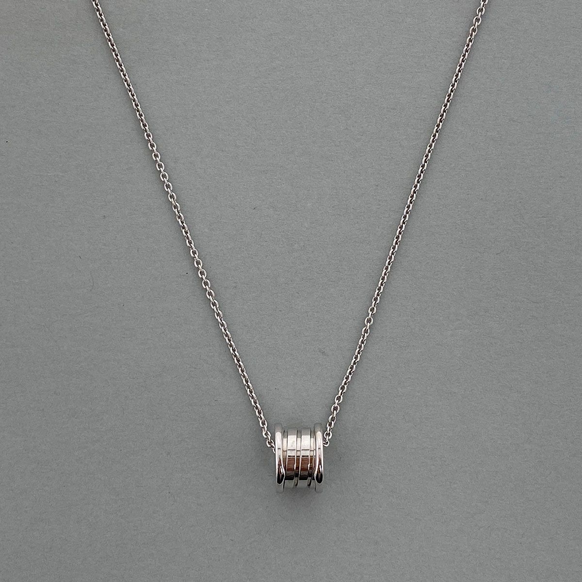 BVLGARI ブルガリ B-ZERO1 ネックレス 750WG ネックレス CN851448 