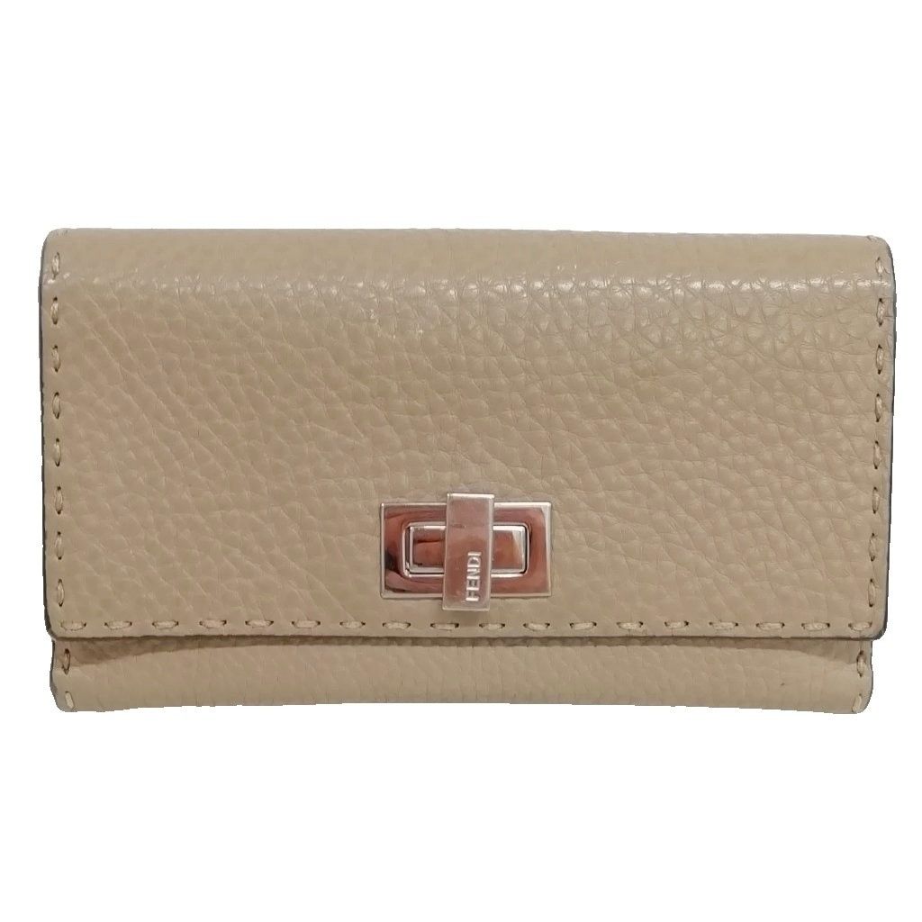 フェンディ FENDI 8M0308 SFR セレリア ピーカブー Wフォック 長財布 ウォレット
