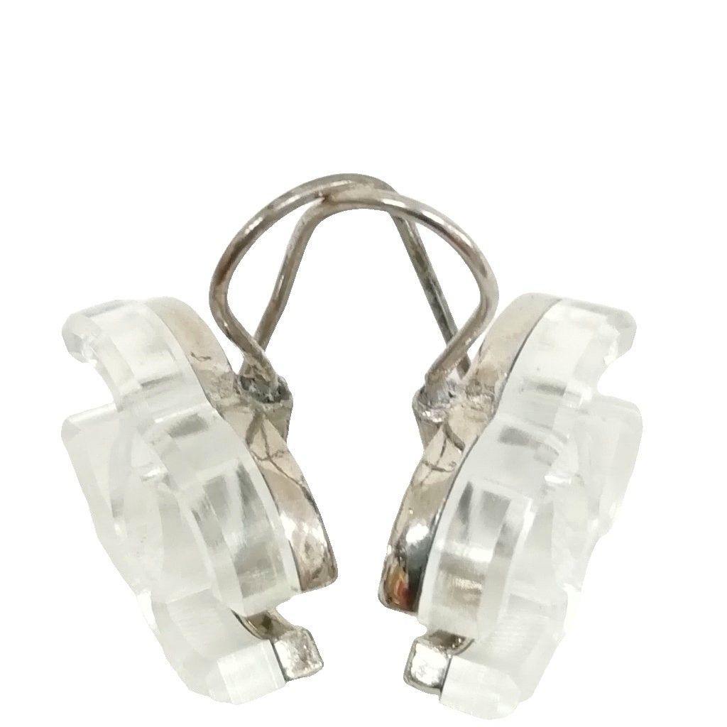 シャネル CHANEL 03C クリア ミラー ココマーク ピアス 両耳 - メルカリ