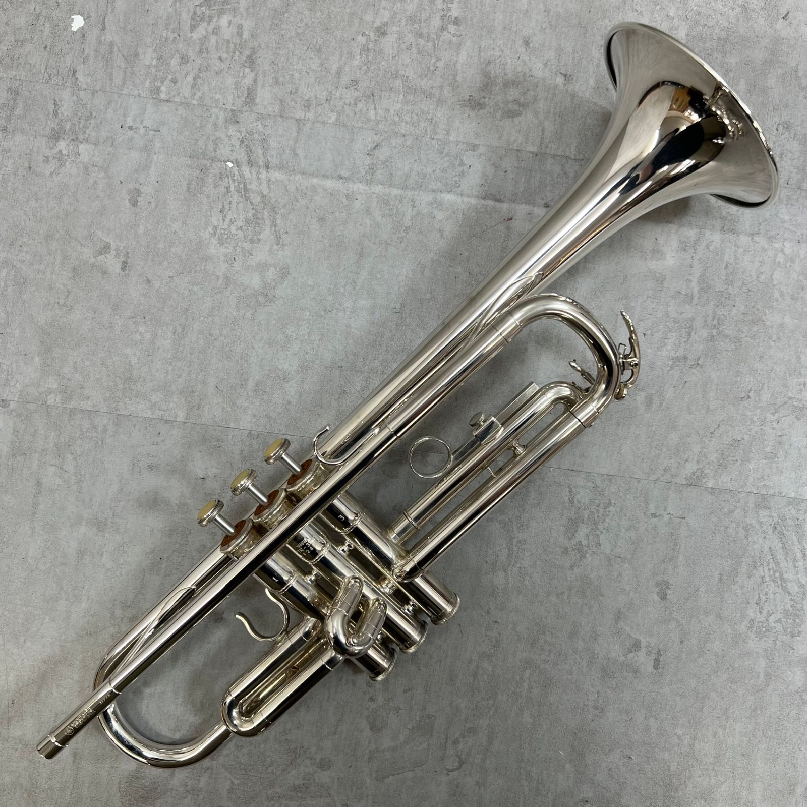 ヤマハ B♭トランペット YTR-334S 銀メッキ めっき シルバー イエロー