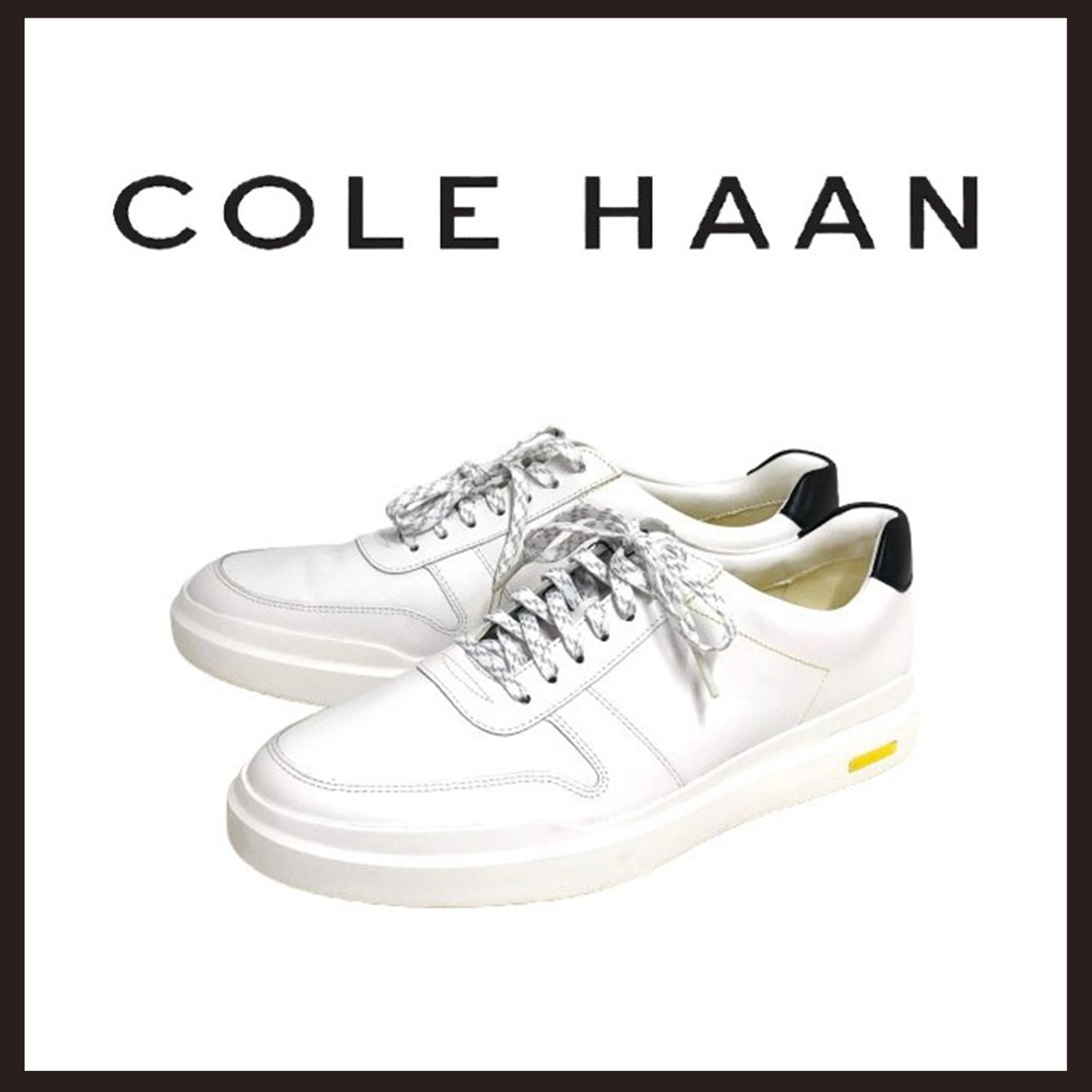 未使用　COLE HAAN (コールハーン)　 グランドプロ AM　スパイクレス ゴルフシューズ　ホワイト　28.5cm