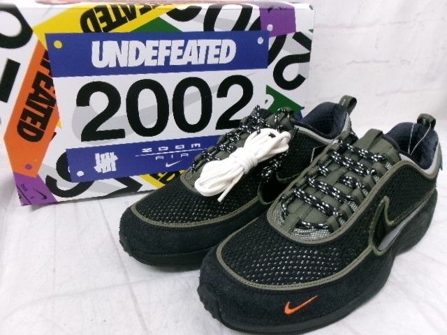 【中古】箱有 UNDEFEATED ｱﾝﾃﾞｨﾌｨｰﾃｯﾄﾞ ｱﾝﾃﾞｨﾌｨｰﾃｯﾄﾞ×ﾅｲｷｴｱｽﾞｰﾑｽﾋﾟﾘﾄﾞﾝ HV4847-300 ﾌﾞﾗｯｸ 　27.0cm 991921397