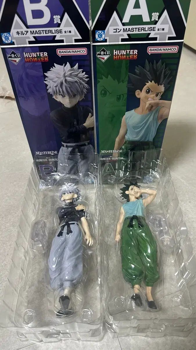 HUNTER×HUNTER 一番くじ MASTERLISE キメラ アンド トアント フィギュア (ゴン キルア)