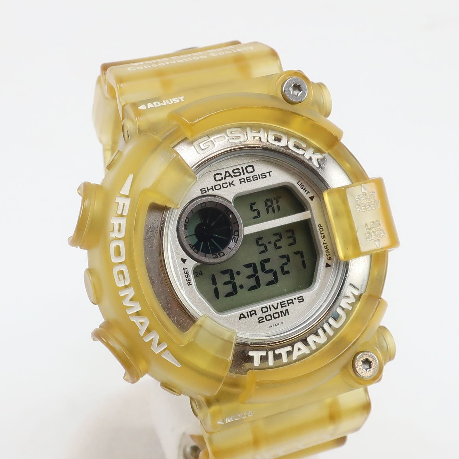 CASIO】カシオ フロッグマン W.C.C.S.オフィシャルモデル チタンケース