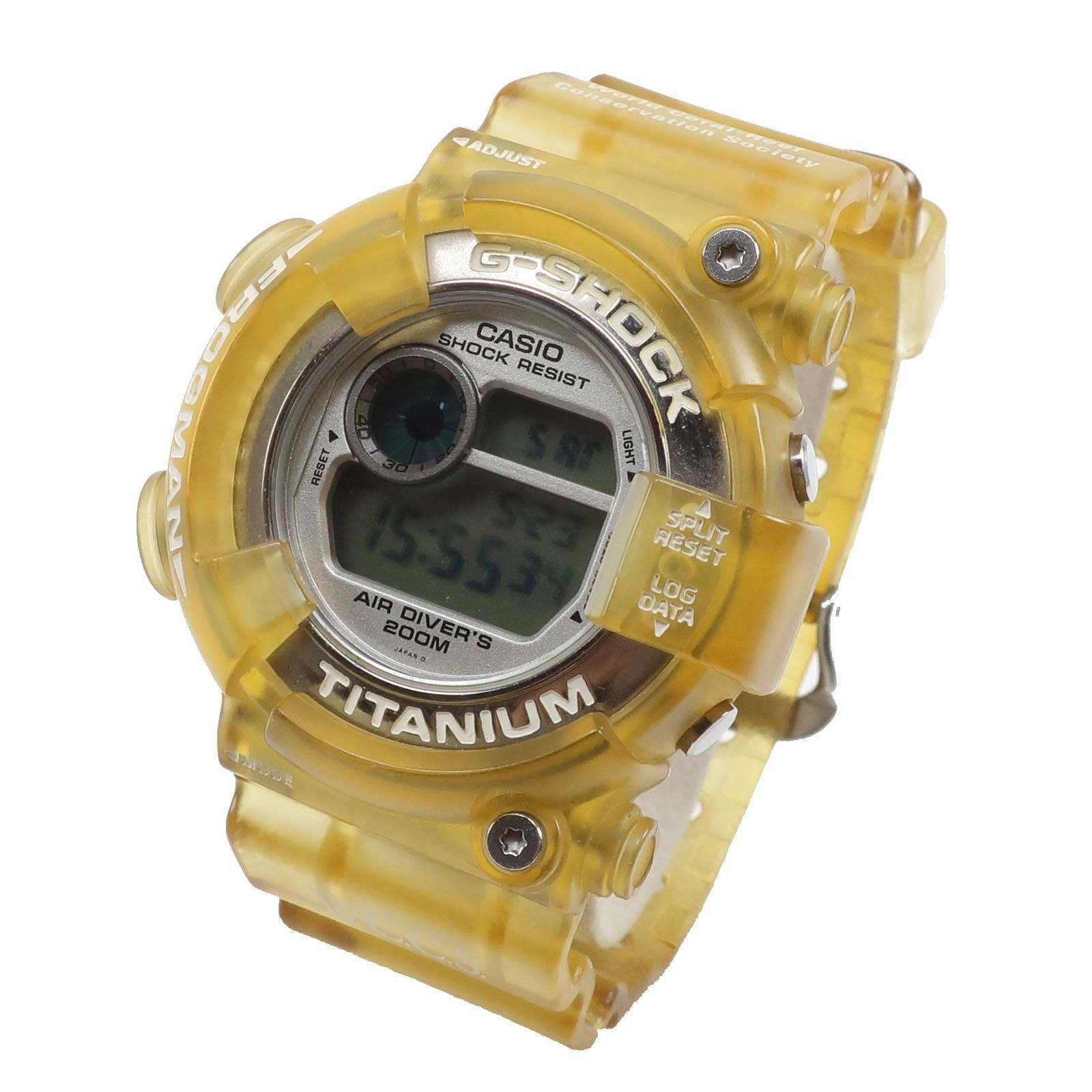 CASIO】カシオ フロッグマン W.C.C.S.オフィシャルモデル チタンケース 