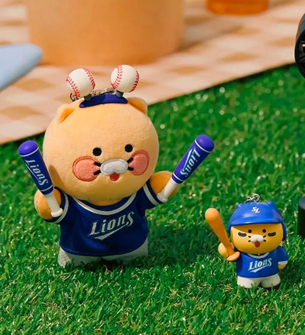 サムスン・ライオンズ ぬいぐるみ + 썬팅 キーホルダー セット 出品