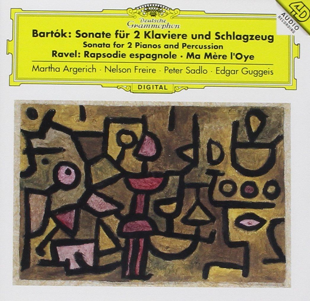 【CD】バルトーク:2台のピアノと打楽器のためのソナタ