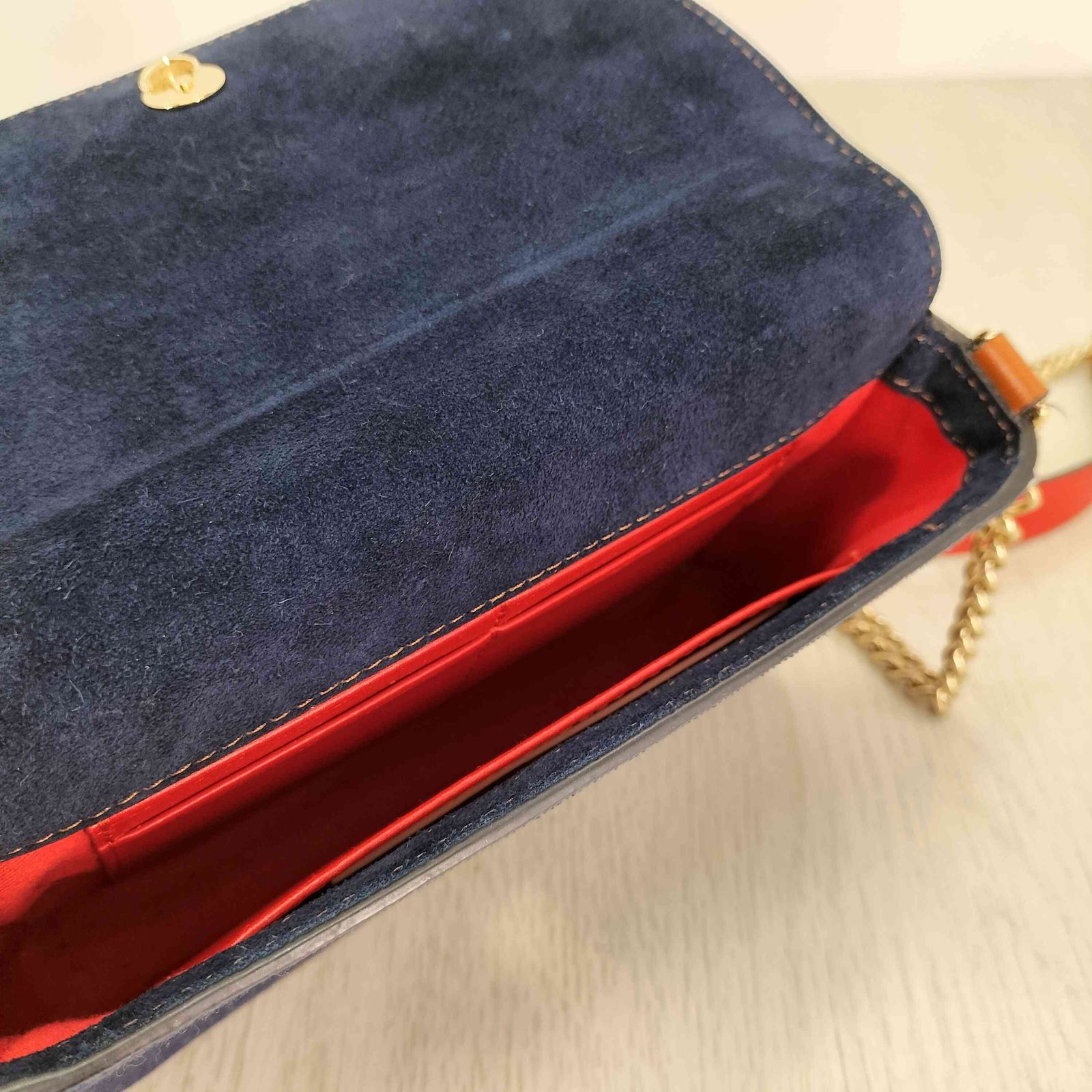 クリスチャンルブタン CHRISTIAN LOUBOUTIN デニム切替 ショルダー 