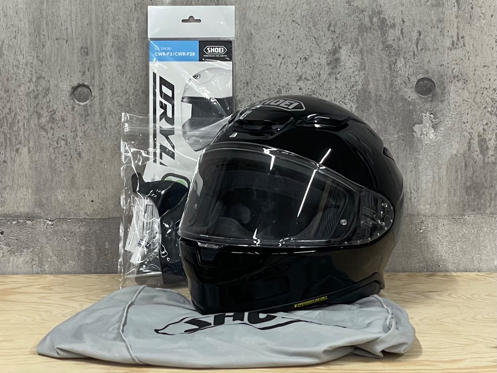 H-05014 SHOEI ショウエイ Z-8 ヘルメット ブラック L 箱あり - メルカリ