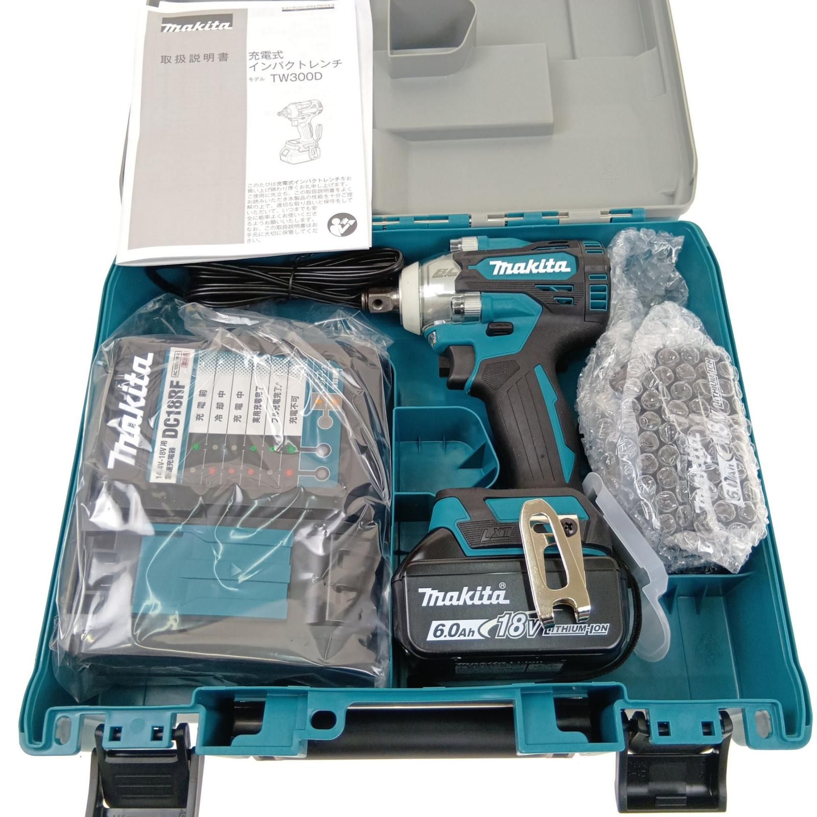 MAKITA マキタ 充電式インパクトレンチ 18V TW300DRGX