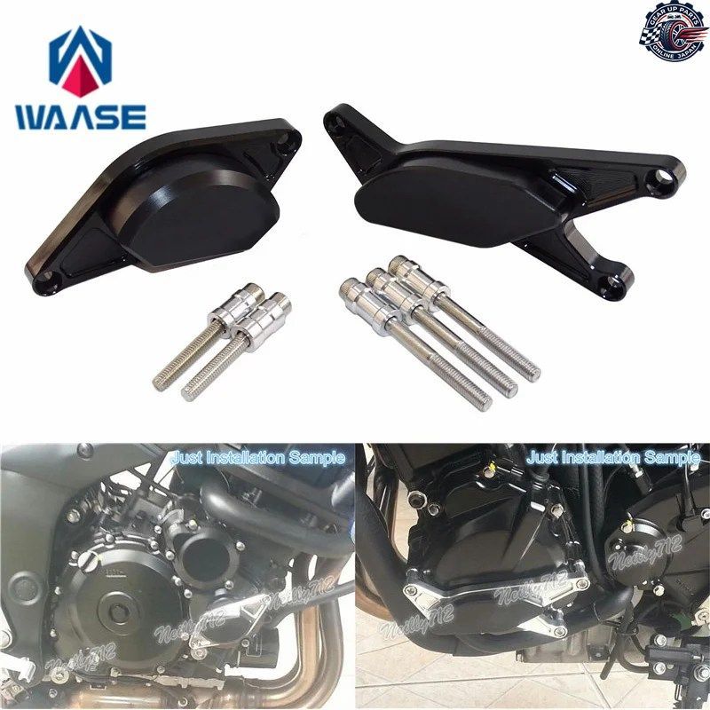 GSX-S750 GSXS750 2015 - 21-2023 左/右 エンジンクラッシュパッド フレームスライダー プロテクター