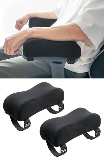 サンワダイレクト 肘掛け クッション 低反発 両肘セット 高さ7cm 肘置き 肘当て 後付け アームレスト ひじかけ ひじおき 200-TOKCH1BKpms c60ed812