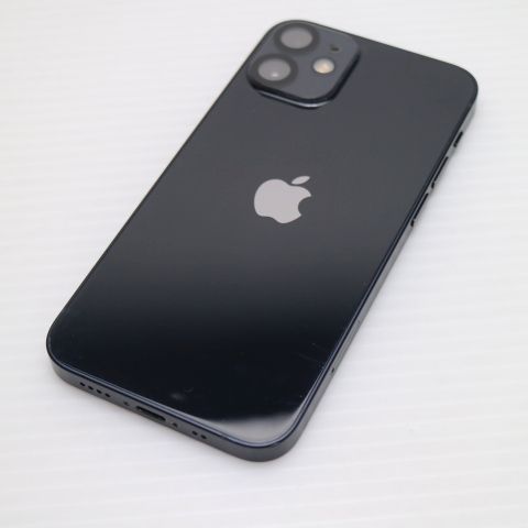 超美品 SIMフリー iPhone12 mini 64GB ブラック 即日発送 スマホ 白