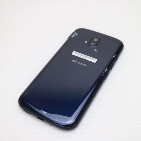 超美品 F-52B らくらくスマートフォン ネイビー 本体 即日発送 土日祝
