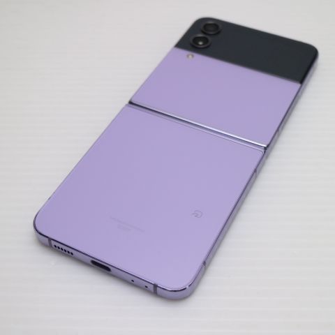 超美品 SIMフリー Galaxy Z Flip4 パープル スマホ 土日祝発送 即日