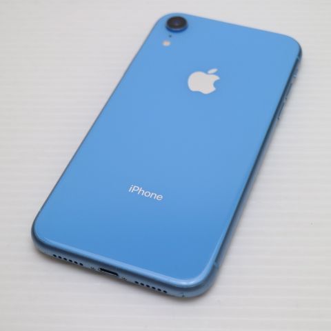 美品 SIMフリー iPhoneXR 64GB ブルー スマホ 白ロム 即日発送 Apple