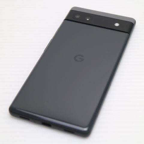美品 SIMフリー Google Pixel 6a チャコール スマホ 白ロム 土日祝発送