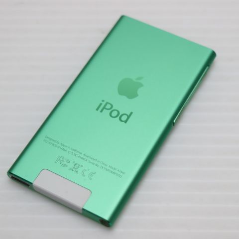 超美品 iPod nano 第7世代 16GB グリーン 即日発送 MD478J/A MD478J/A