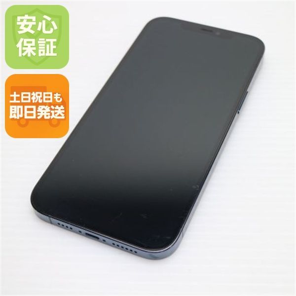 良品中古 SIMフリー iPhone12 Pro Max 128GB パシフィックブルー 即日発送 スマホ 白ロム Apple 土日祝発送OK 06000 34,190円