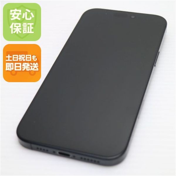 美品 SIMフリー iPhone 16 Pro Max 256GB ブラックチタニウム スマホ