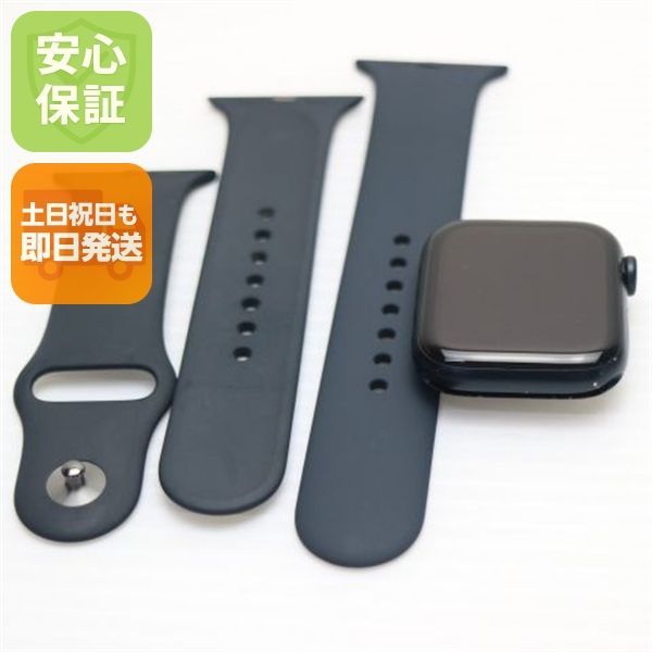 美品 Apple Watch SE（第2世代） 44mm GPS ミッドナイト スマホ 土日祝発送 即日発送 06000