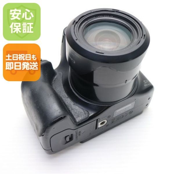 良品中古 PowerShot SX60 HS ブラック 即日発送 デジカメ Canon 本体 土日祝発送OK 06000