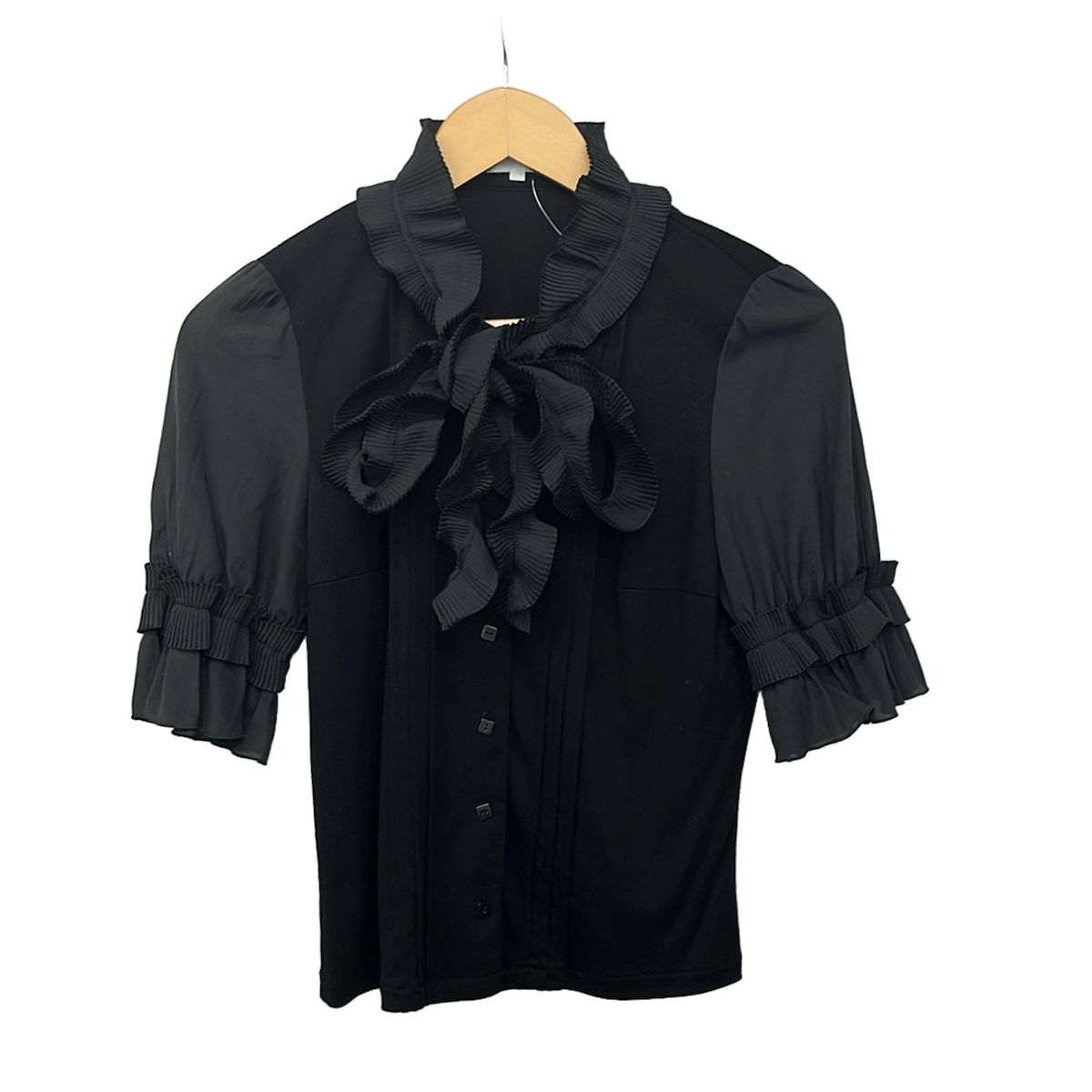 TO BE CHIC(トゥービーシック) 半袖シャツブラウス サイズ42 L 